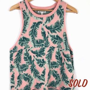 NWOT American Eagle XXL Palm Knit Sweater  Vest